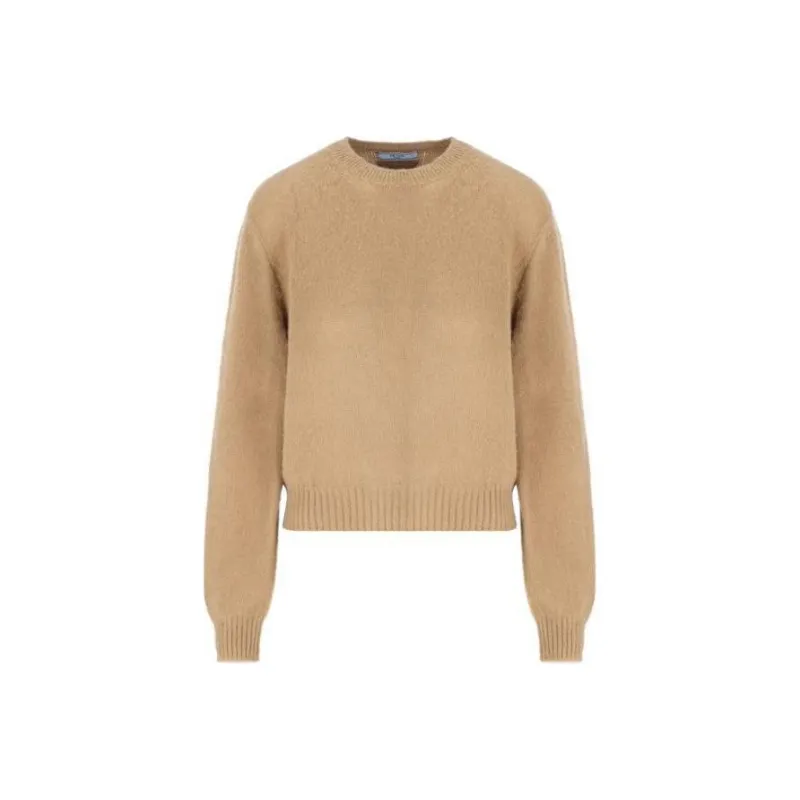 PRADA Crewneck Knitted Jumper-0