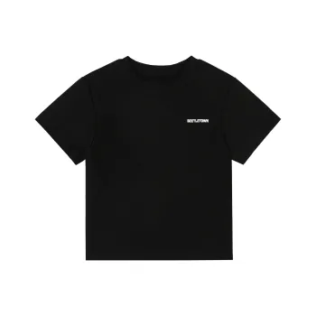 BEETLE TOWN Set in Sleeve T Shirt Women's
