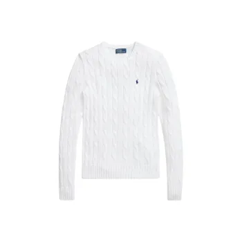 Polo Ralph Lauren Women's Julianna Long Sleeve Pullover 'White'