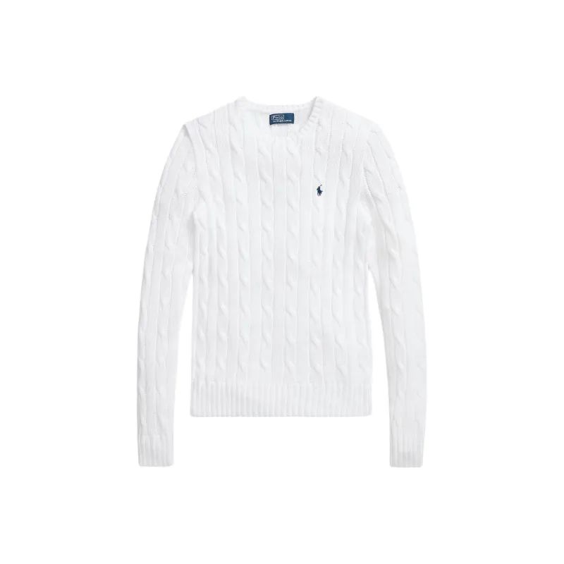 Polo Ralph Lauren Women's Julianna Long Sleeve Pullover 'White'-0
