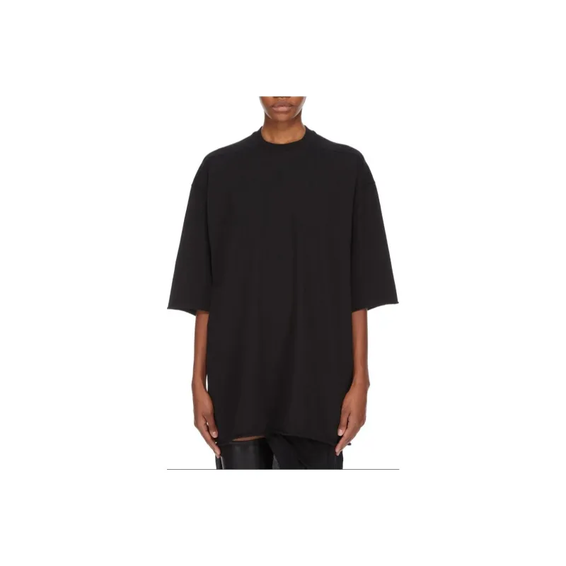 RICK OWENS Jumbo Short Sleeve T Shirt 'Black'-0