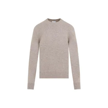 Bottega Veneta Intrecciato Leather Patches Jumper
