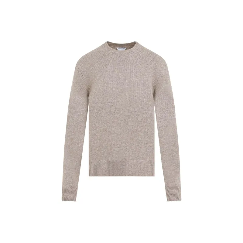 Bottega Veneta Intrecciato Leather Patches Jumper-0