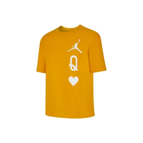 JORDAN T Shirts Women's Yellow