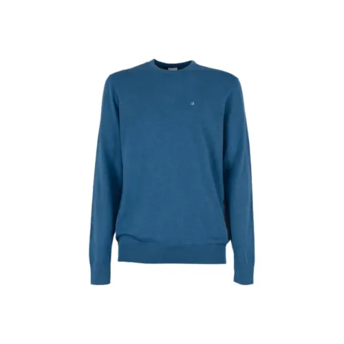 calvin Schal KLEIN Sweater Men's Blue