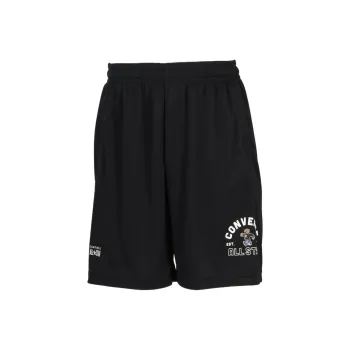 Converse Sports Shorts Unisex Black × White