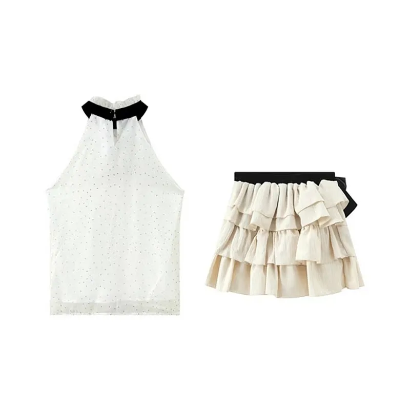 PLANE DRIFT Two Piece Skirt Sets Women's-1