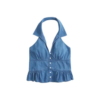 Hollister Tank Tops Women's Blue