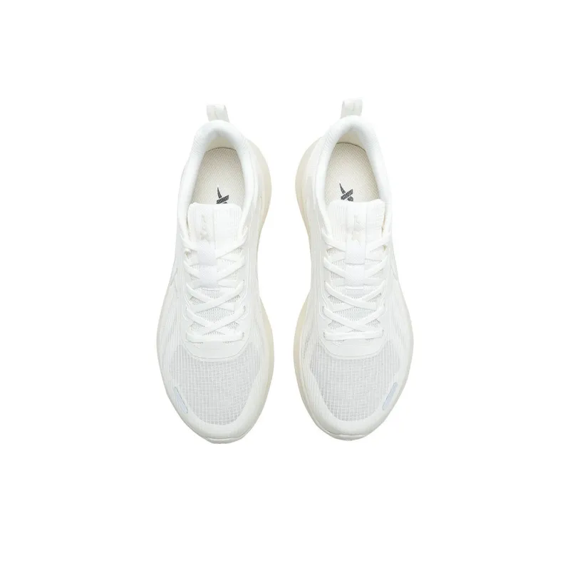 XTEP Cushioning And Breathable Low Top Casual Running Shoes Men's Sail White Tea White-2