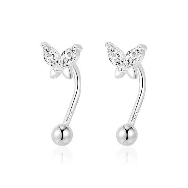 Daisy Dream Full Sterling Silver Stud Earrings Women's-0