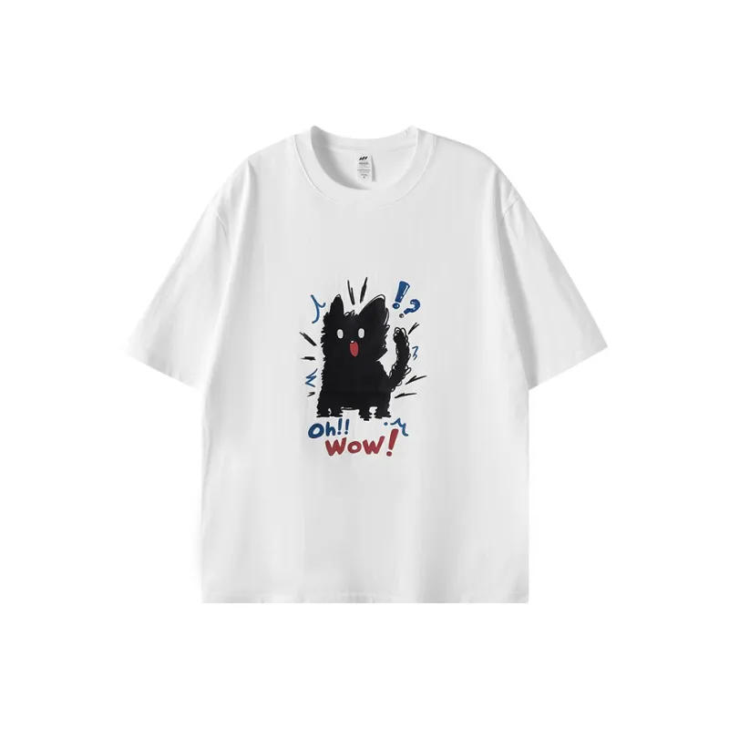 ZHONGBANGJICHU T Shirt Unisex White-0