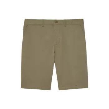 LACOSTE Casual Shorts Men's Khaki Green