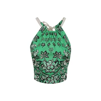 RED VALENTINO Crop Tops Women's Green