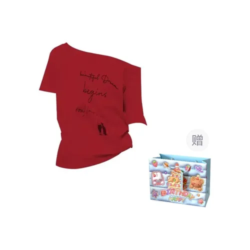 Gentle Welcome T Shirt Women's Red