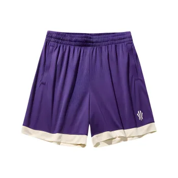 CHAOJIANTA Sports Shorts Unisex Dark Purple