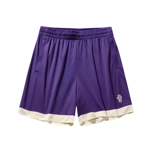 CHAOJIANTA Sports Shorts Unisex Dark Purple