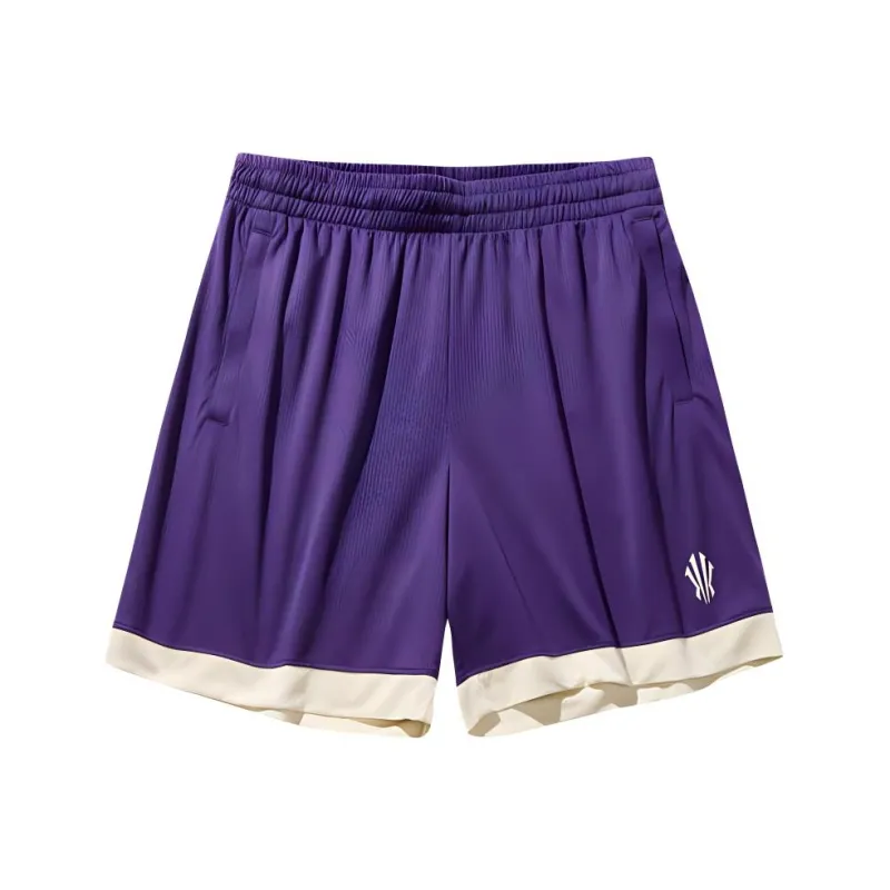CHAOJIANTA Sports Shorts Unisex Dark Purple-0