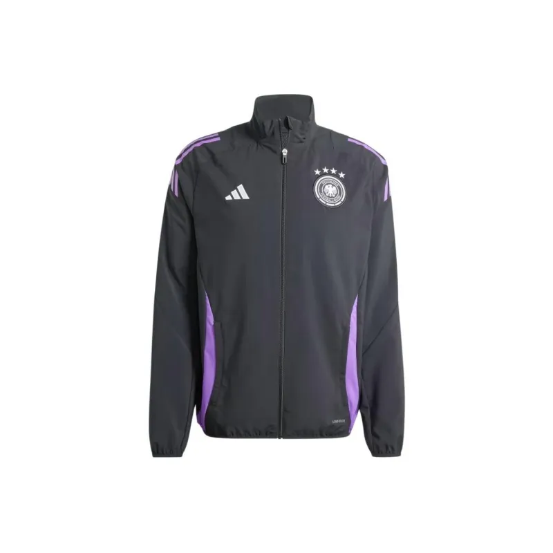 Adidas GERMANY TIRO 24 COMPETITION PRESENTATION TRACK TOP Soccer Jerseys Germany Men's Black-0