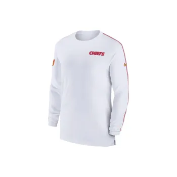Nike Kansas City Chiefs Sideline Coach Men's Nike Dri FIT Nfl Long Sleeve Top