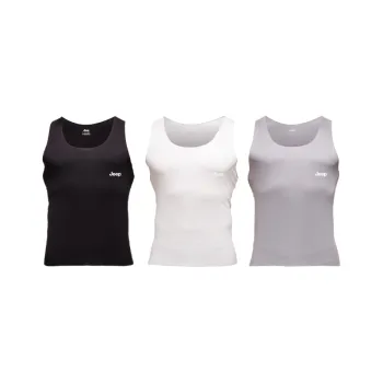 Jeep Fashion Sports Collection Tank Top Men's 3 Pack
