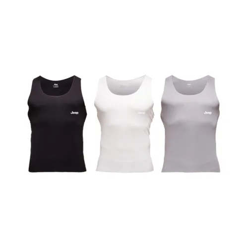 Jeep Fashion Sports Collection Tank Top Men's 3 Pack