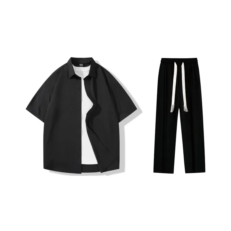 LA'T.WEEKEND Shirt Matching Set Unisex-0