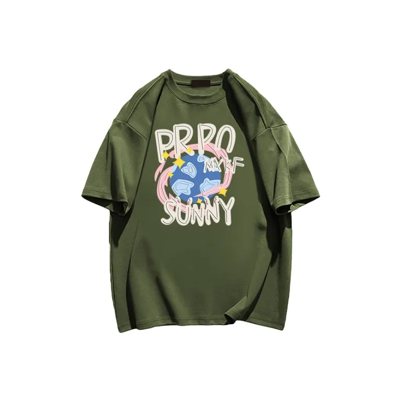 Cotton shopping T Shirts Unisex-14