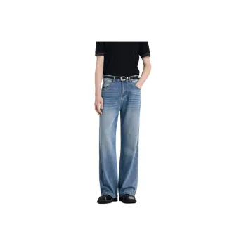 WILD LEADER Jeans Men's Washed Blue[NKW5138W60XXK]