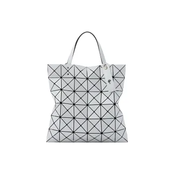 ISSEY MIYAKE PVC Tote Bag Shopping Bag Shoulder Bags Handbags Regular Women's Light Gray