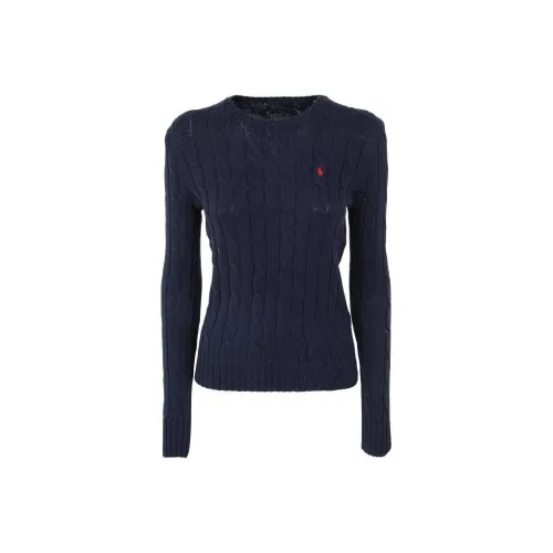 Polo Ralph Lauren Pima Cotton Julianna Ls Pullover Hunter Navy