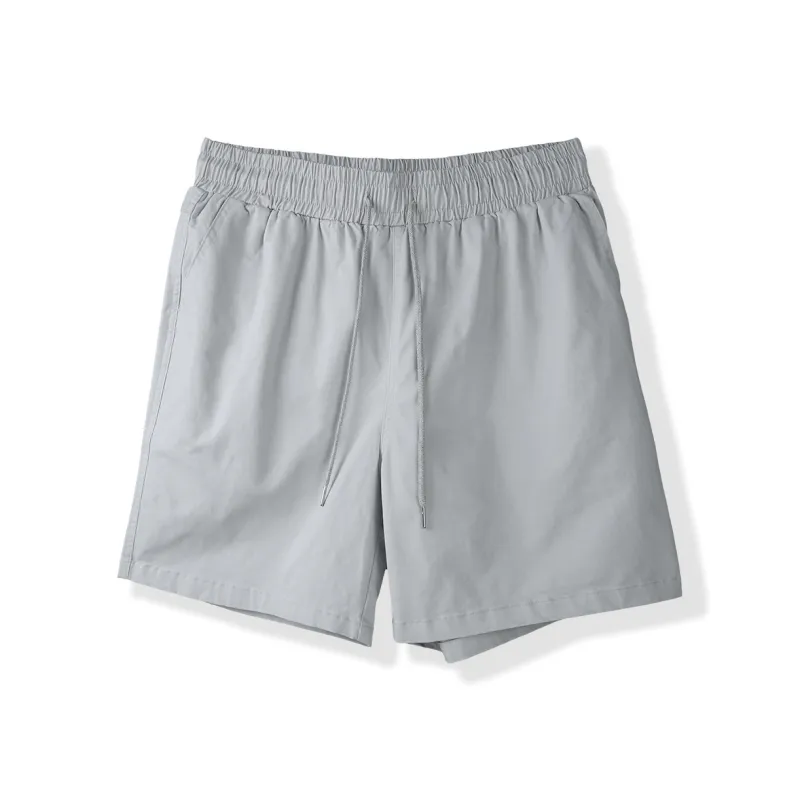 I'm David Casual Shorts Unisex Light Gray-0