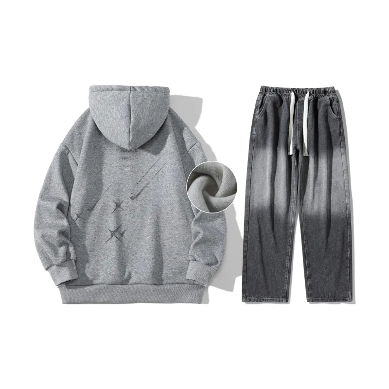 FREO3N Sweatshirt Sets Unisex-11