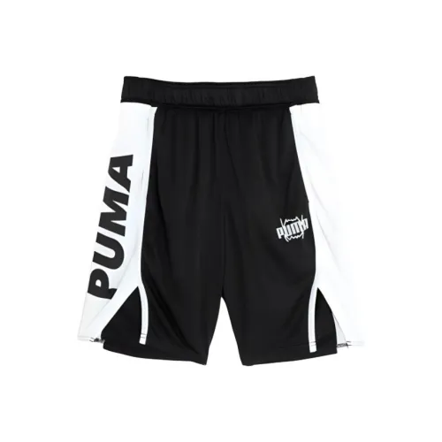 PUMA CURL Basketball Shorts Men's Black