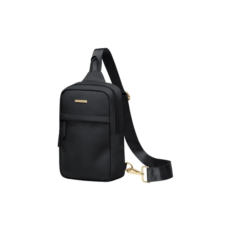 GOLF Fabric Sling Bag Women's Apricot/Black-5
