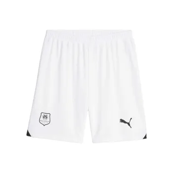 PUMA Stade Rennais F.C. Soccer Bottoms Men's White Black