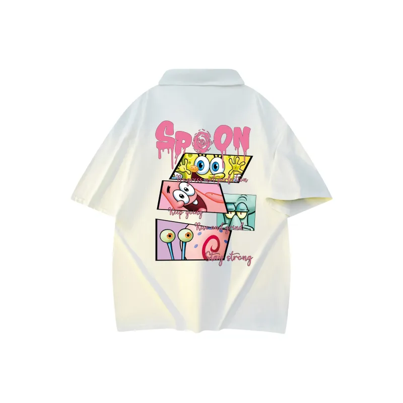 SPONGEBOB SQUAREPANTS Polo Shirt Unisex-2