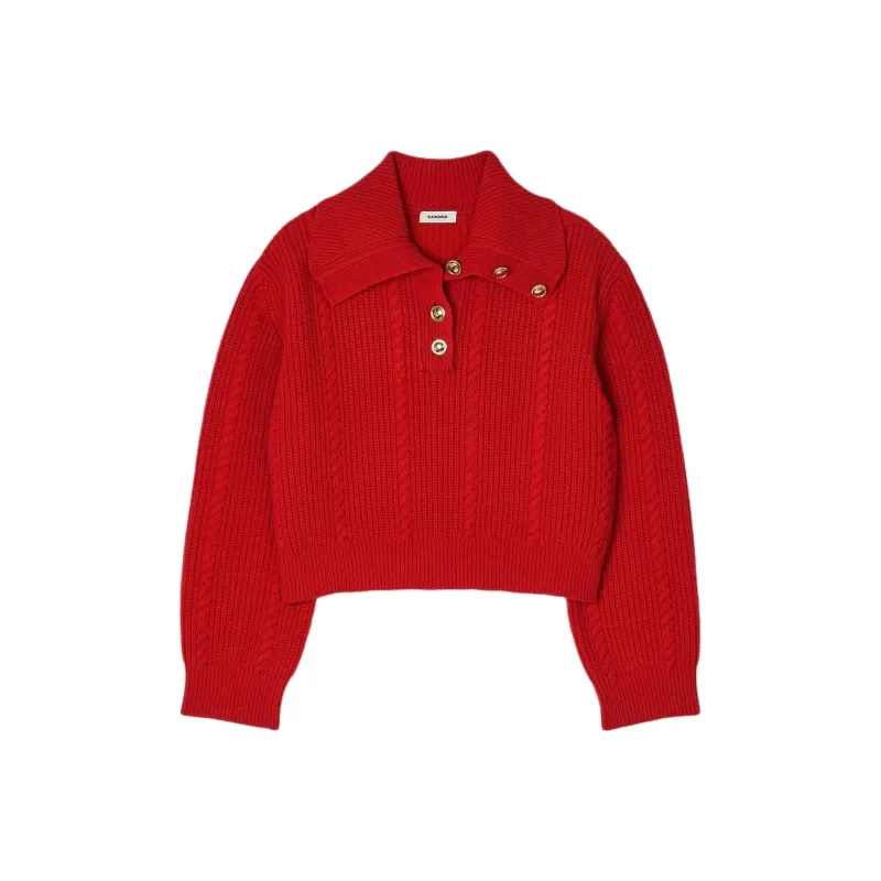 Sandro Cable knit Sweater-0