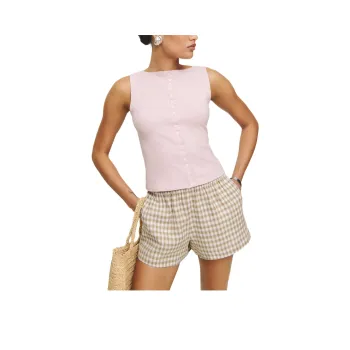 REFORMATION Tank Tops Women's Cherry Blossom Pink
