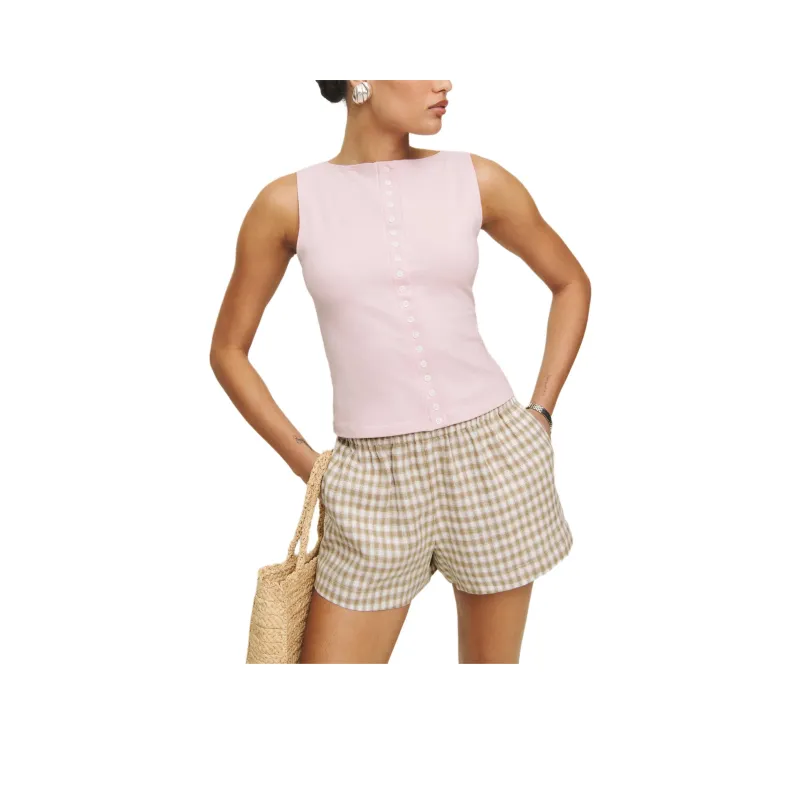 REFORMATION Tank Tops Women's Cherry Blossom Pink-0