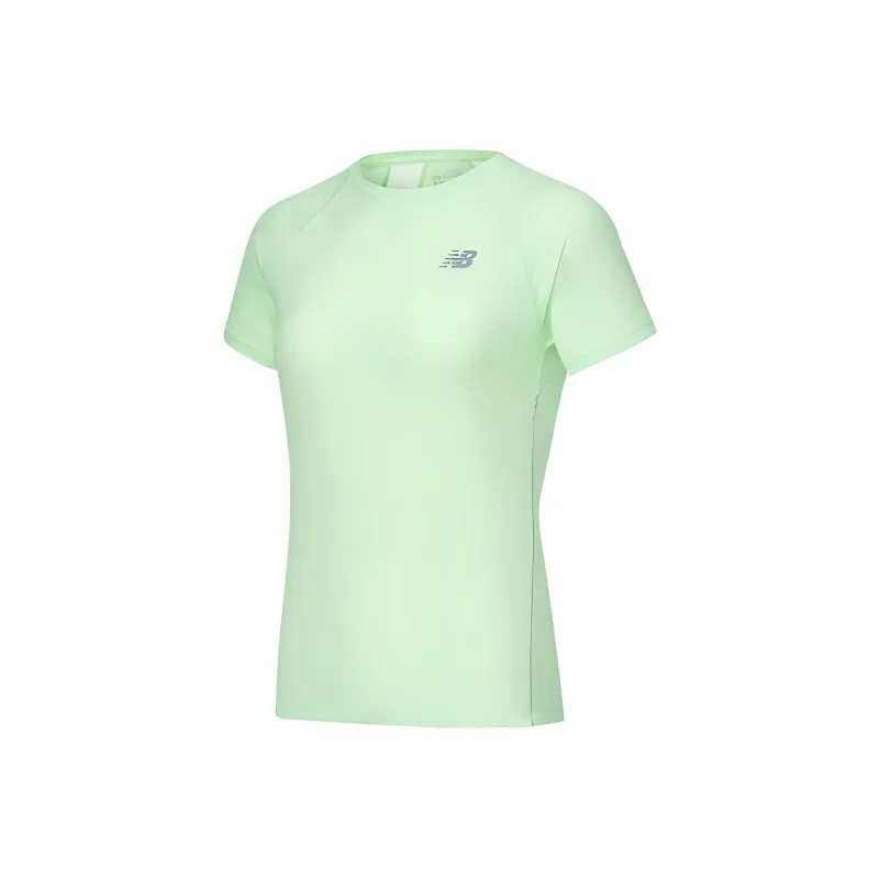 New Balance T Shirt Women's Neon Green-0