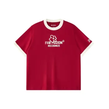 FILA FUSION T-Shirts Women's Rhythm Red