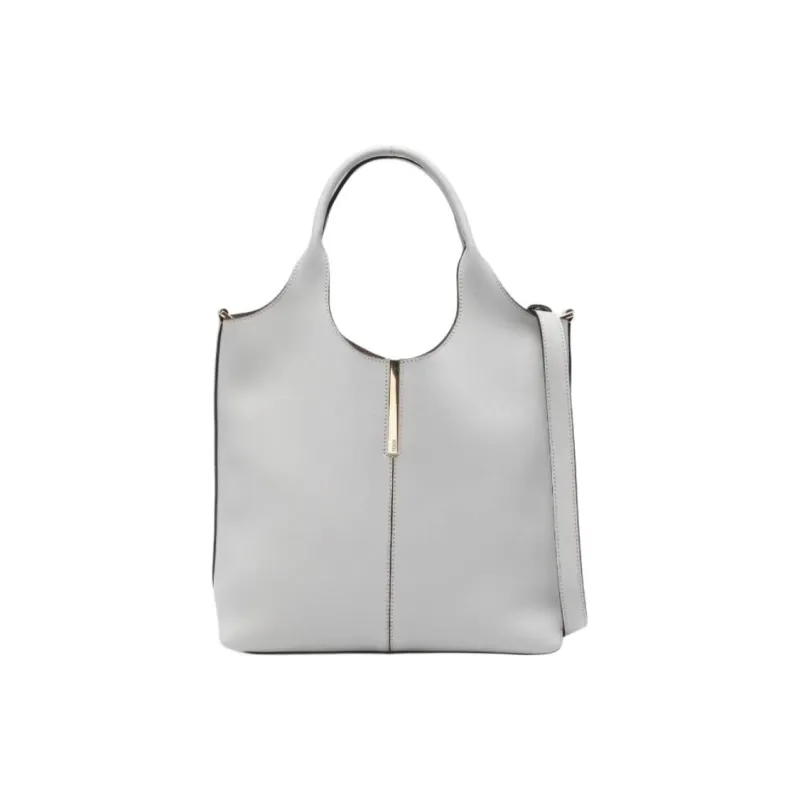 TOD'S Logo Engraved Small Shopper Bag-0