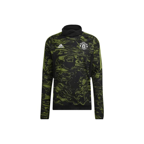 Adidas Manchester United Condivo 22 Pro Warm Top Soccer Jerseys Men's Green