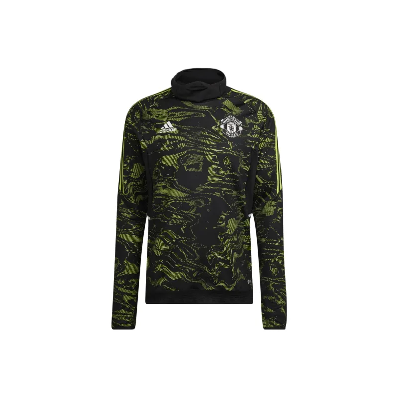 Adidas Manchester United Condivo 22 Pro Warm Top Soccer Jerseys Men's Green-0