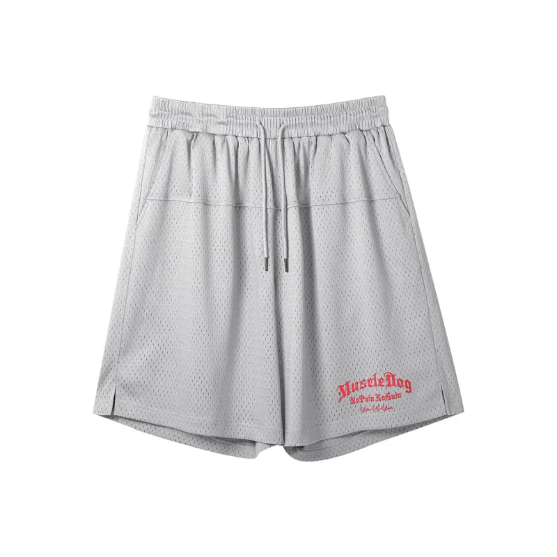 Muscle Dog Casual Shorts Men-7