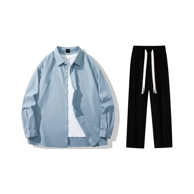 LA'T.WEEKEND Shirt Matching Set Unisex-60