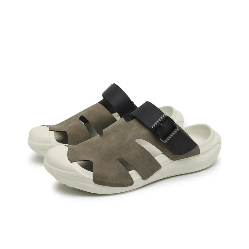 OFFER AITR Beach Sandals Men Black-9