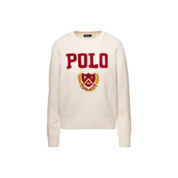 Polo Ralph Lauren Logo-intarsia Crew-neck Jumper