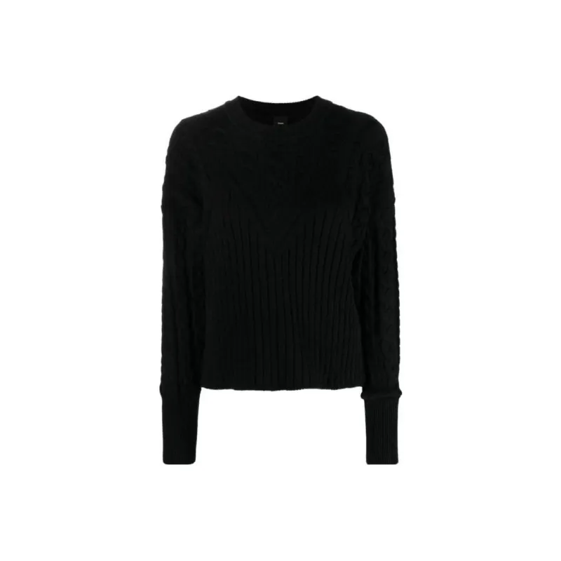 PINKO Armadillo Ribbed knit Jumper-0