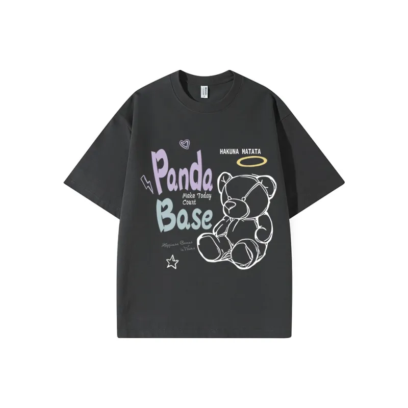 PANDA BASE T Shirts Unisex-9